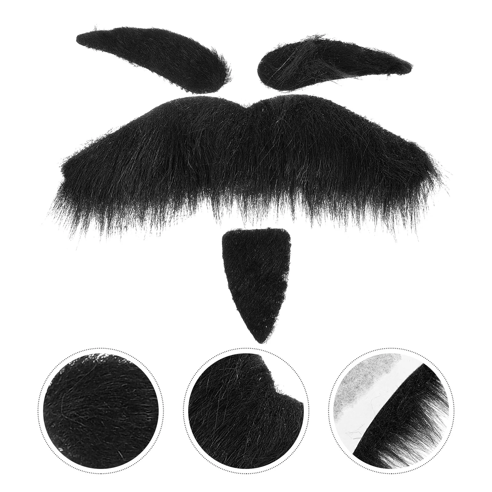 Novelty Halloween Costumes Self Adhesive Fake Eyebrows Beard Moustache Kit Facial Hair Cosplay Props Disguise Decoration
Novelty Halloween Costumes Self Adhesive Fake Eyebrows Beard Moustache Kit Facial Hair Cosplay Props Disguise Decoration