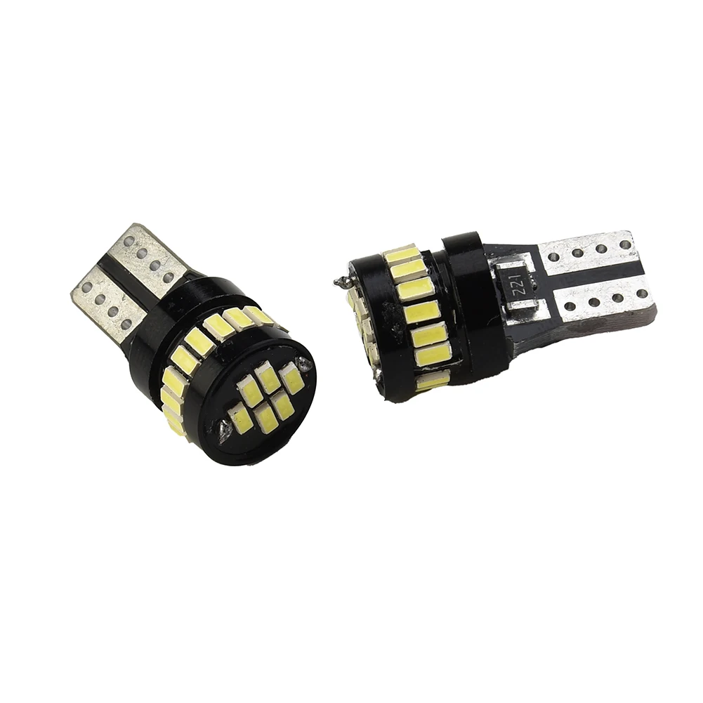 2 Pcs Car LED Bulbs 400LM Bulbs 6000K LED Light Accessory CANBUS Replacement T10 501 194 W5W Universal White 1 Pair
2 Pcs Car LED Bulbs 400LM Bulbs 6000K LED Light Accessory CANBUS Replacement T10 501 194 W5W Universal White 1 Pair
