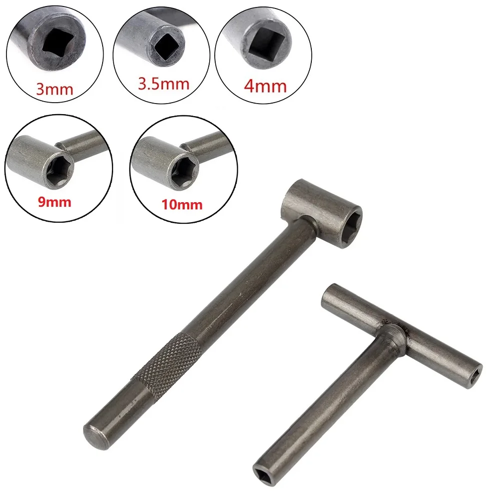 2 PCS T Type Wrench Motorcycle Engine Valve Screw Clearance Adjusting Spanner 3/3.5/4/9/10mm Square Hex Wrench Tool For Scooter
2 PCS T Type Wrench Motorcycle Engine Valve Screw Clearance Adjusting Spanner 3/3.5/4/9/10mm Square Hex Wrench Tool For Scooter