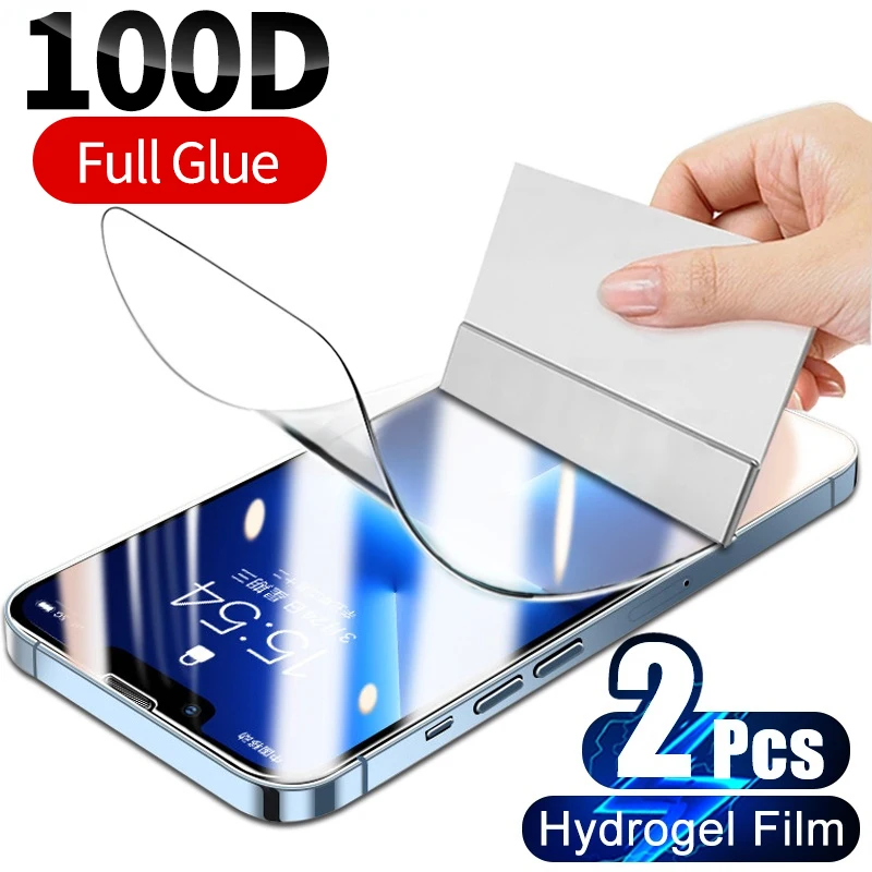 2Pcs Full Glue Screen Protector For iphone 14 13 12 11 Pro Max Hydrogel Film For iphone XR X XS 14 Pro Max Plus Screen Protector
2Pcs Full Glue Screen Protector For iphone 14 13 12 11 Pro Max Hydrogel Film For iphone XR X XS 14 Pro Max Plus Screen Protector