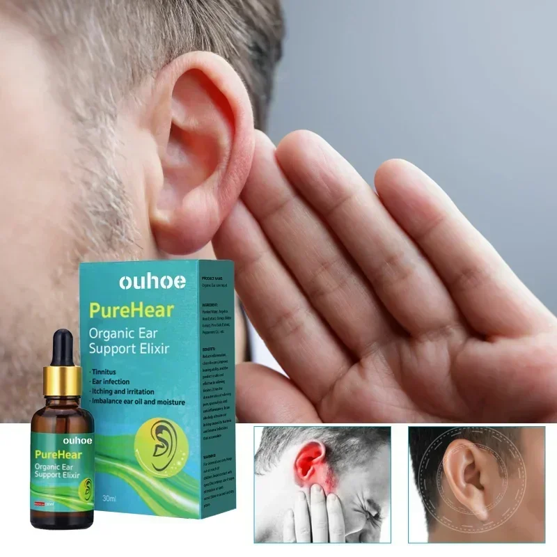 

Средство для ухода за ушами SdatterOrganic, средство для снятия ощущения в ушах, ушах, спине, дискомфорта, очищения, лечения боли в ушах, лечения плохого слуха, здоровья d