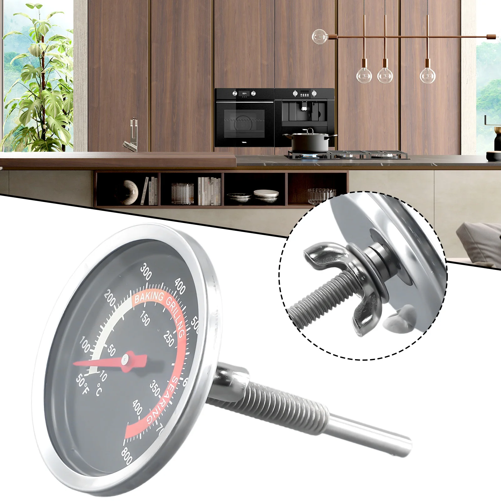 Barbecue Thermometer Oven Temp Gauge 10~400℃ BBQ Smoker Grill Temperature BBQ Smoker Grill Temperature BBQ Tools Accessory
Barbecue Thermometer Oven Temp Gauge 10~400℃ BBQ Smoker Grill Temperature BBQ Smoker Grill Temperature BBQ Tools Accessory