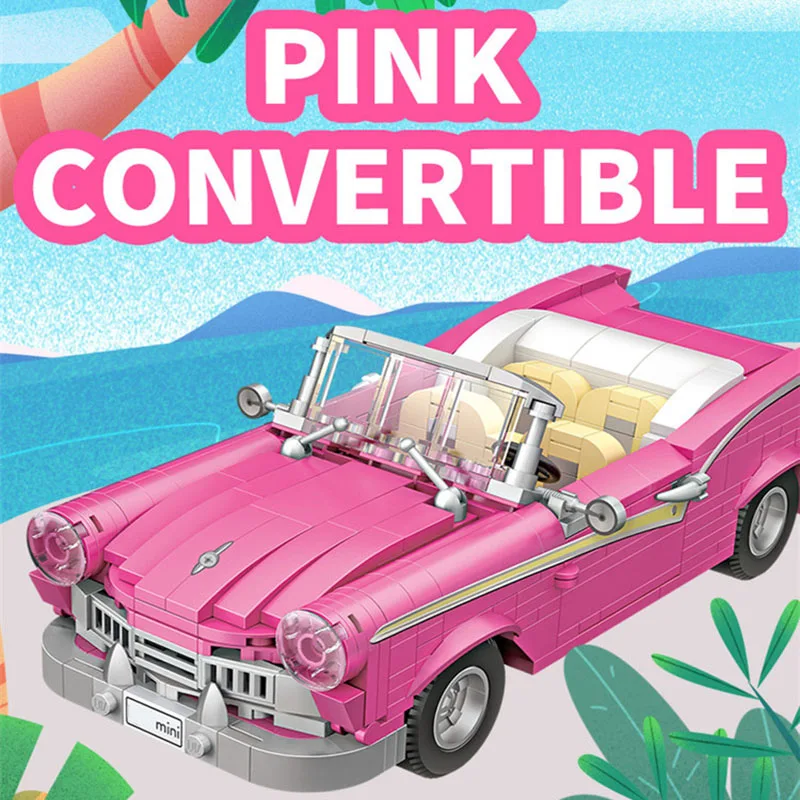 Строительный блок Pink Roadster, маленькие детали, блоки-пазлы, модель автомобиля, орнамент, сборные строительные блоки ручной работы, обучающие игрушки
Строительный блок Pink Roadster, маленькие детали, блоки-пазлы, модель автомобиля, орнамент, сборные строительные блоки ручной работы, обучающие игрушки