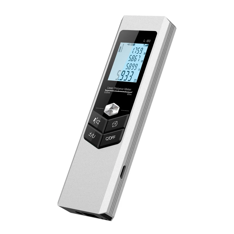 Dark Eagle Laser rangefinder Handheld Infrared Measuring Ruler High Precision Electronic Ruler Measuring Room Instrument
Dark Eagle Laser rangefinder Handheld Infrared Measuring Ruler High Precision Electronic Ruler Measuring Room Instrument