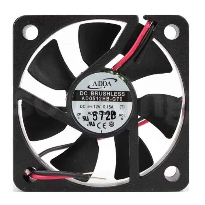 Original Cooler Fan for ADDA AD0512HB-G70 5010 12V 0.15A inverter power supply cooling fan 5CM 50*50*10mm
Original Cooler Fan for ADDA AD0512HB-G70 5010 12V 0.15A inverter power supply cooling fan 5CM 50*50*10mm