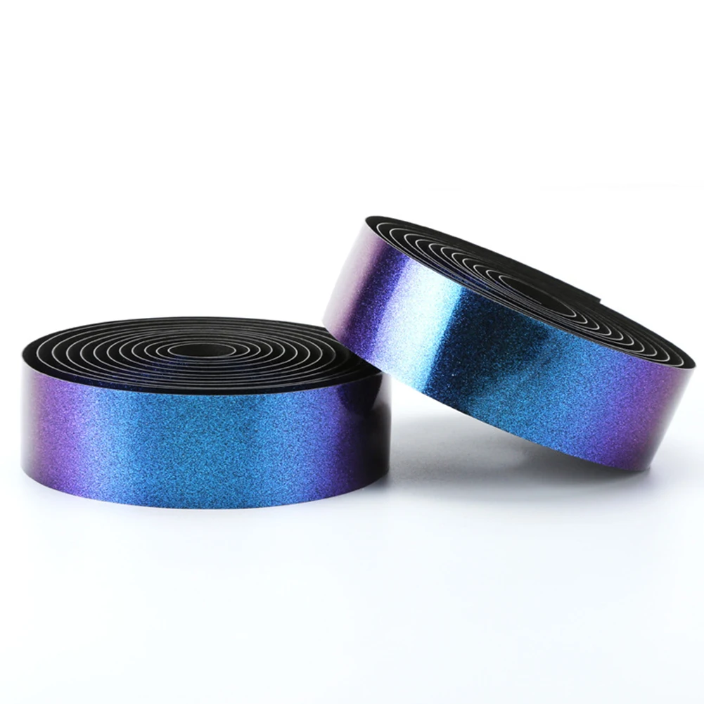 Chameleon Reflective Bike Handlebar Wrap Tape Pair, Gradually Changing Colors, Adhesive Tape Backing, Provides Grip and Comfort
Chameleon Reflective Bike Handlebar Wrap Tape Pair, Gradually Changing Colors, Adhesive Tape Backing, Provides Grip and Comfort