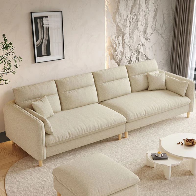 

European Floor Living Room Sofas Comfortable Puffs Salon Recliner Living Room Sofas Cloud Muebles Para El Hogar Furniture Set