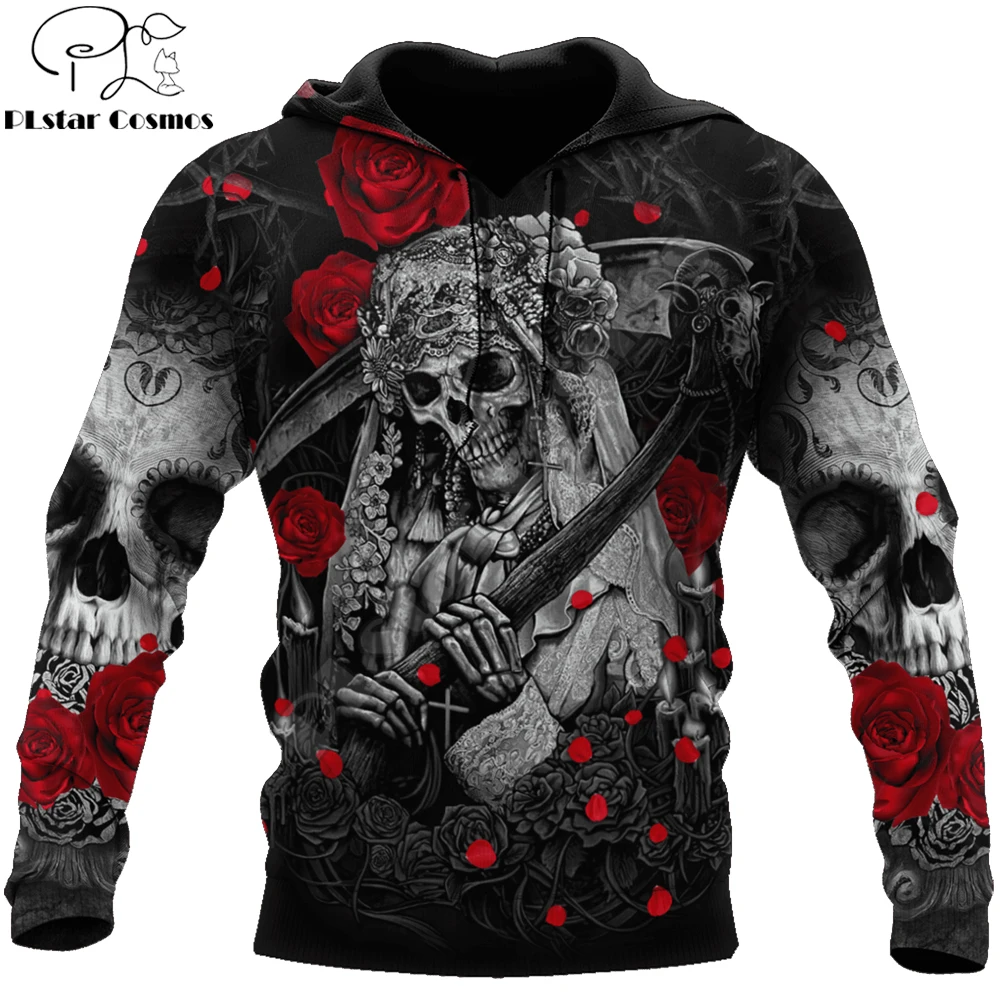 Bride Skull And Roses 3D All Over Printed Mens hoodies & Sweatshirt Autumn Unisex zipper Hoodie Casual Sportswear DW867
Bride Skull And Roses 3D All Over Printed Mens hoodies & Sweatshirt Autumn Unisex zipper Hoodie Casual Sportswear DW867