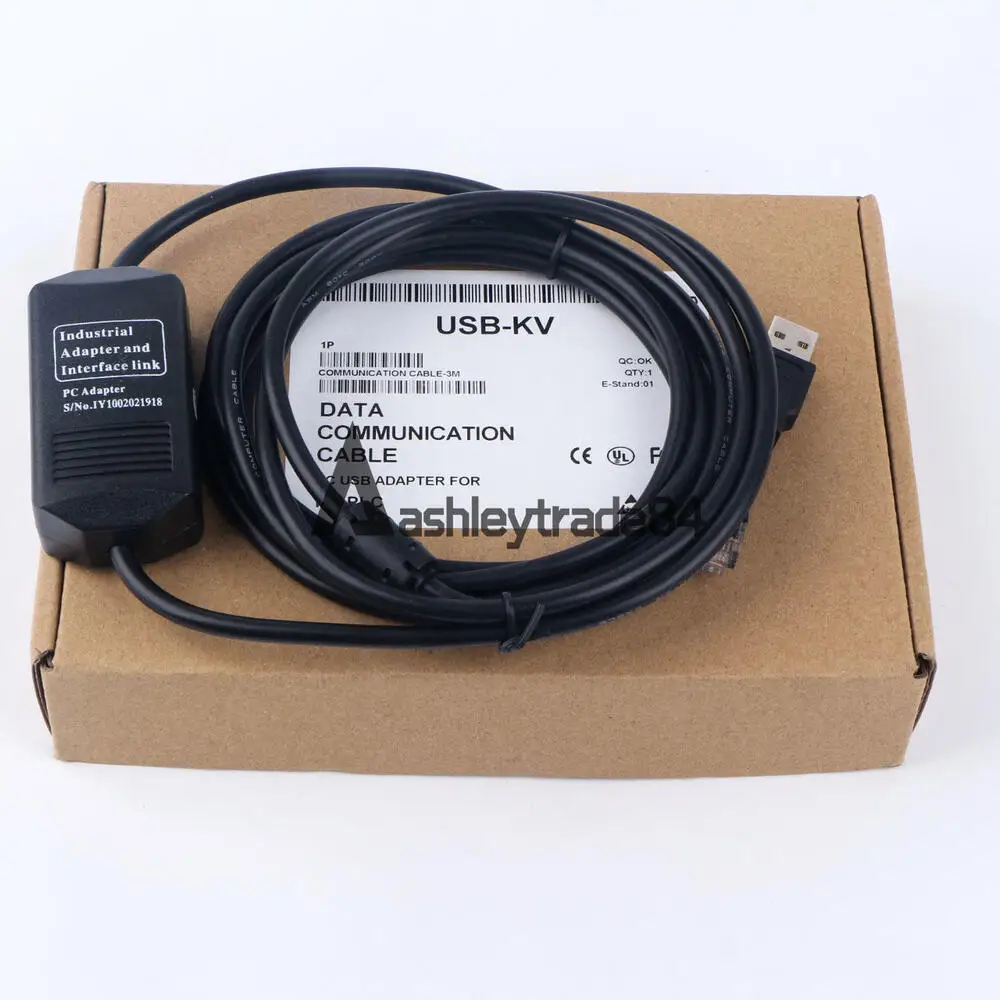 Кабель для программирования USB-KEYENCE, адаптер для KEYENCE KV Series PLC 3m, 1 шт.
Кабель для программирования USB-KEYENCE, адаптер для KEYENCE KV Series PLC 3m, 1 шт.