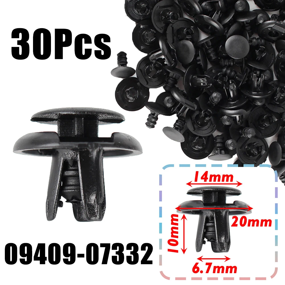 30Pcs Car Bumper Mudguard Mudguard Fastener Retainer Clips 90467-07164,09409-07332 For Toyota 90467-07164 For Camry 1997-2015
30Pcs Car Bumper Mudguard Mudguard Fastener Retainer Clips 90467-07164,09409-07332 For Toyota 90467-07164 For Camry 1997-2015
