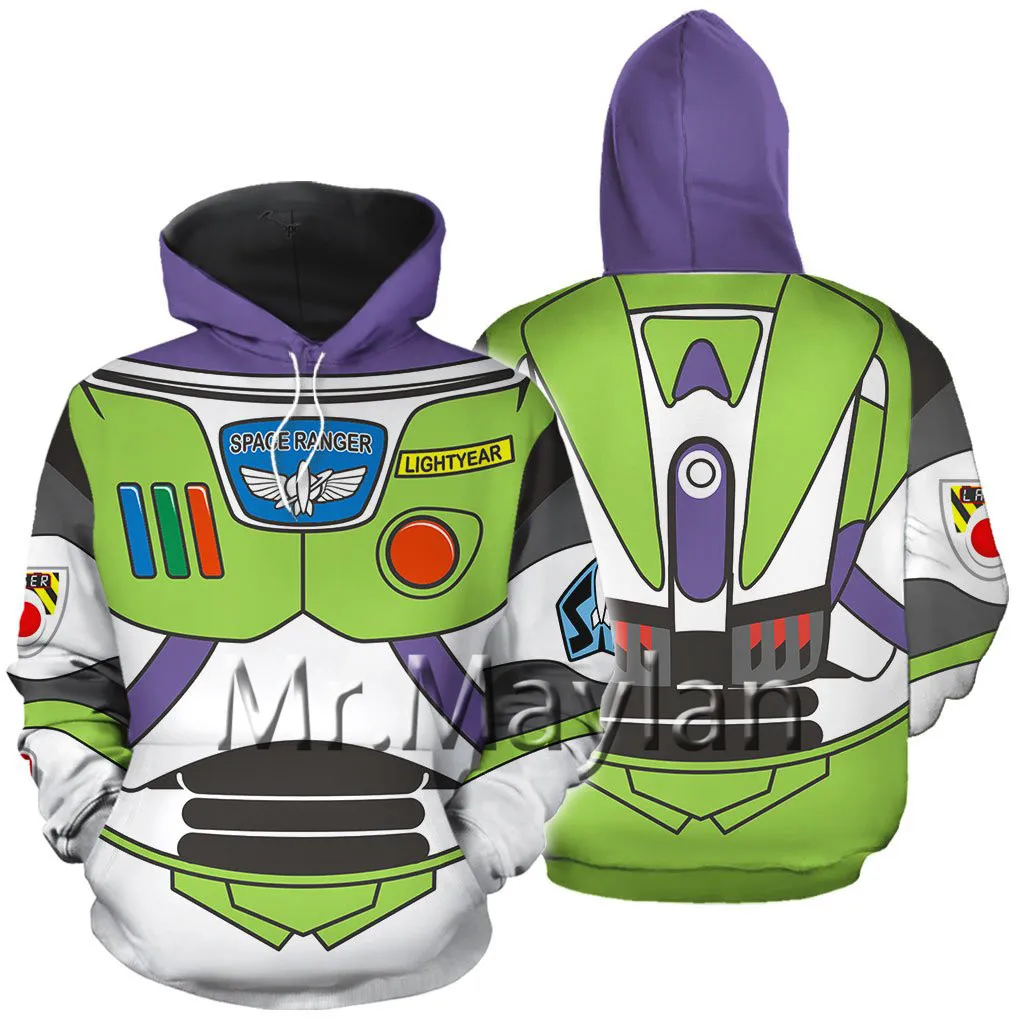 Cosplay 3d Full Printed Buzz Lightyear Jacket Men/women Hoodie Unisex Casual Boys Streetwear Sweatshirt Pullover Sudadera Hombre
Cosplay 3d Full Printed Buzz Lightyear Jacket Men/women Hoodie Unisex Casual Boys Streetwear Sweatshirt Pullover Sudadera Hombre
