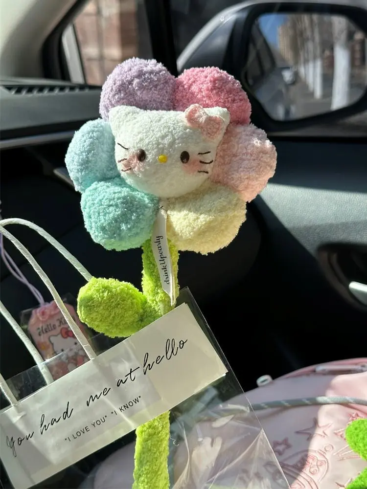 Kawaii Hello Kitty Flower Bouquet Gift Colorful Sunflower Plush Doll Decoration Doll Valentine's Day Doll Girls Toys Gifts
Kawaii Hello Kitty Flower Bouquet Gift Colorful Sunflower Plush Doll Decoration Doll Valentine's Day Doll Girls Toys Gifts