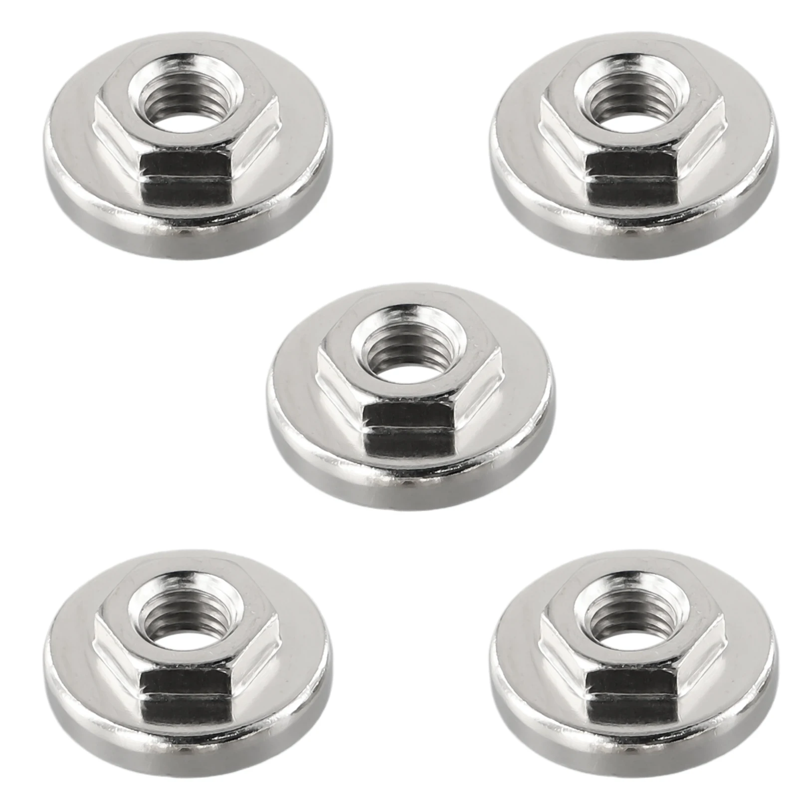 100 Type Angle Grinder Nuts 30mm 5pcs M10 Silver Stainless Steel Angle Grinder Tool Accessories Brand New Durable
100 Type Angle Grinder Nuts 30mm 5pcs M10 Silver Stainless Steel Angle Grinder Tool Accessories Brand New Durable