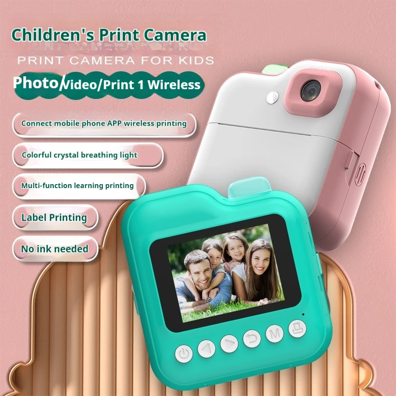 New Polaroid Kids Digital Camera HD Photo One Click Printer Cartoon Mini Toy Birthday Christmas Gift
New Polaroid Kids Digital Camera HD Photo One Click Printer Cartoon Mini Toy Birthday Christmas Gift