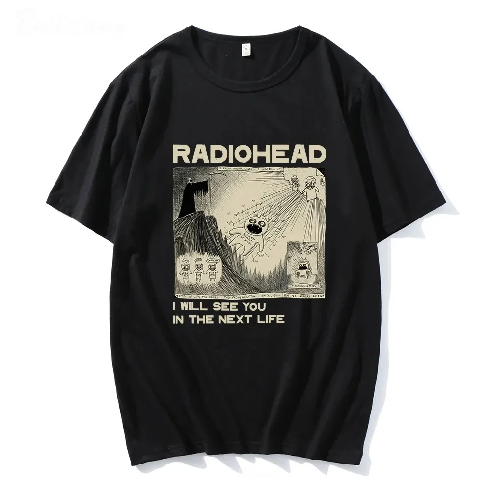 RADIOHEAD Printed Summer New Men's T-Shirts Fashion Hot Sale T Shirt Casual High Quality Men Harajuku Round Neck Cotton Tops Tee
RADIOHEAD Printed Summer New Men's T-Shirts Fashion Hot Sale T Shirt Casual High Quality Men Harajuku Round Neck Cotton Tops Tee