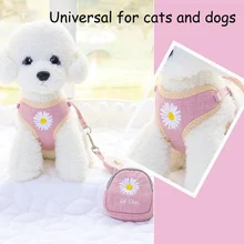 Nylon Pet Dog Harness Adjustable Safety Cat Cute For Dogs Accessories Small Pet Harness No Pull Walking Running French Bulldog
Nylon Pet Dog Harness Adjustable Safety Cat Cute For Dogs Accessories Small Pet Harness No Pull Walking Running French Bulldog