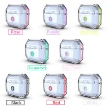 1PC Transparent Tpu Earphone Protective Case for Airpods Pro Creative Pure Color Edge Drop-proof Shell for Airpod 1 2 3
1PC Transparent Tpu Earphone Protective Case for Airpods Pro Creative Pure Color Edge Drop-proof Shell for Airpod 1 2 3