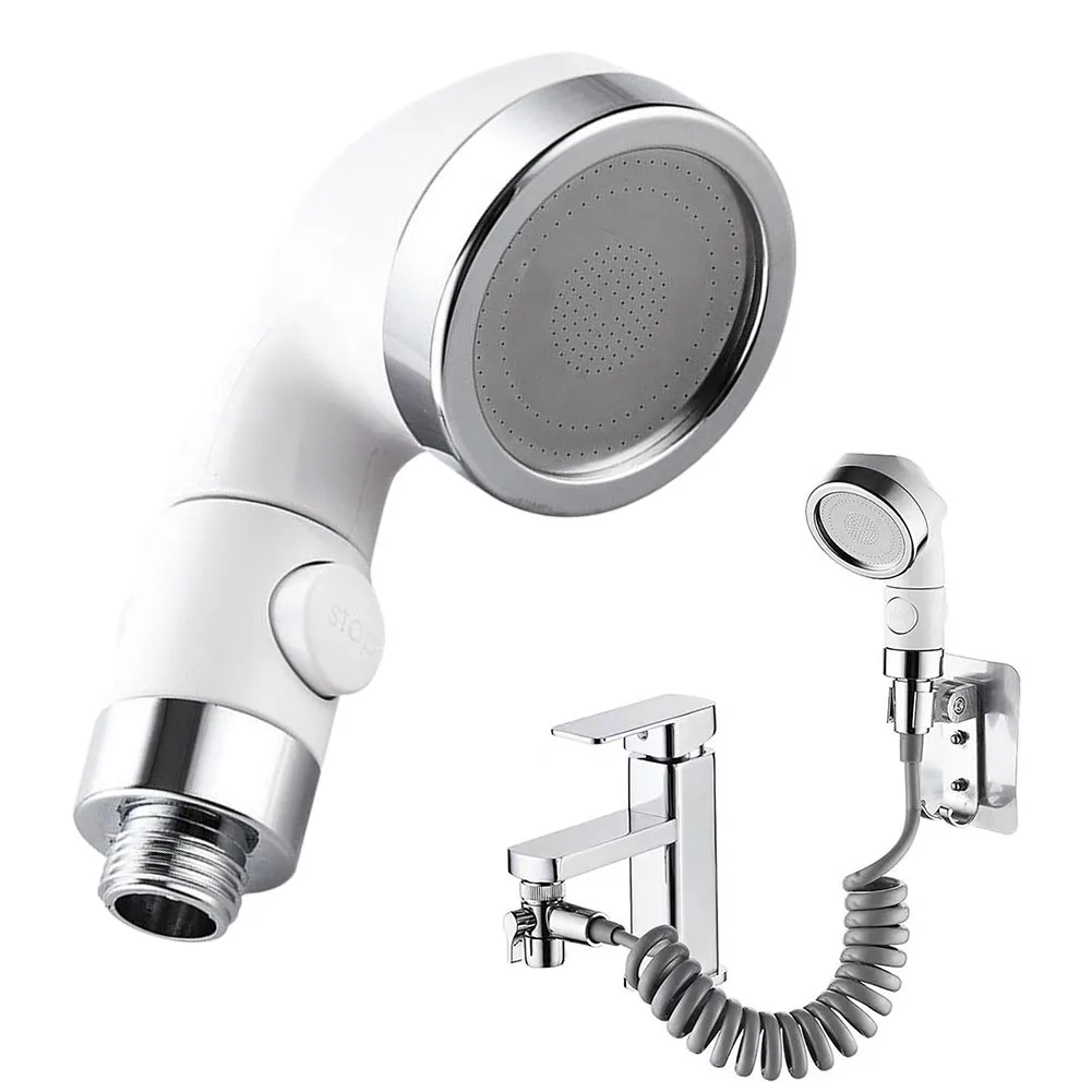 High Pressure Shower Head Sprinkler Water Saving OneKey Stop Spray Nozzle Hair-Washing Shower Head Bathroom Accessories
High Pressure Shower Head Sprinkler Water Saving OneKey Stop Spray Nozzle Hair-Washing Shower Head Bathroom Accessories