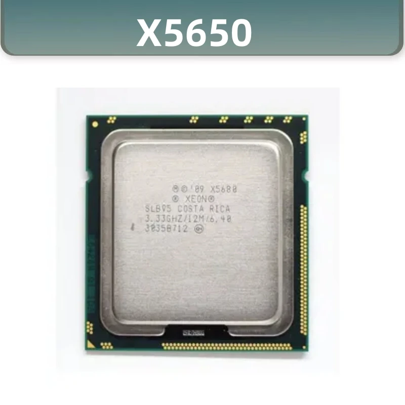 SLBV3 Xeon X5650 SLBV3 шестиядерный процессор 2,66 ГГц LGA1366 12 МБ L3 кэш серверный процессор
SLBV3 Xeon X5650 SLBV3 шестиядерный процессор 2,66 ГГц LGA1366 12 МБ L3 кэш серверный процессор
