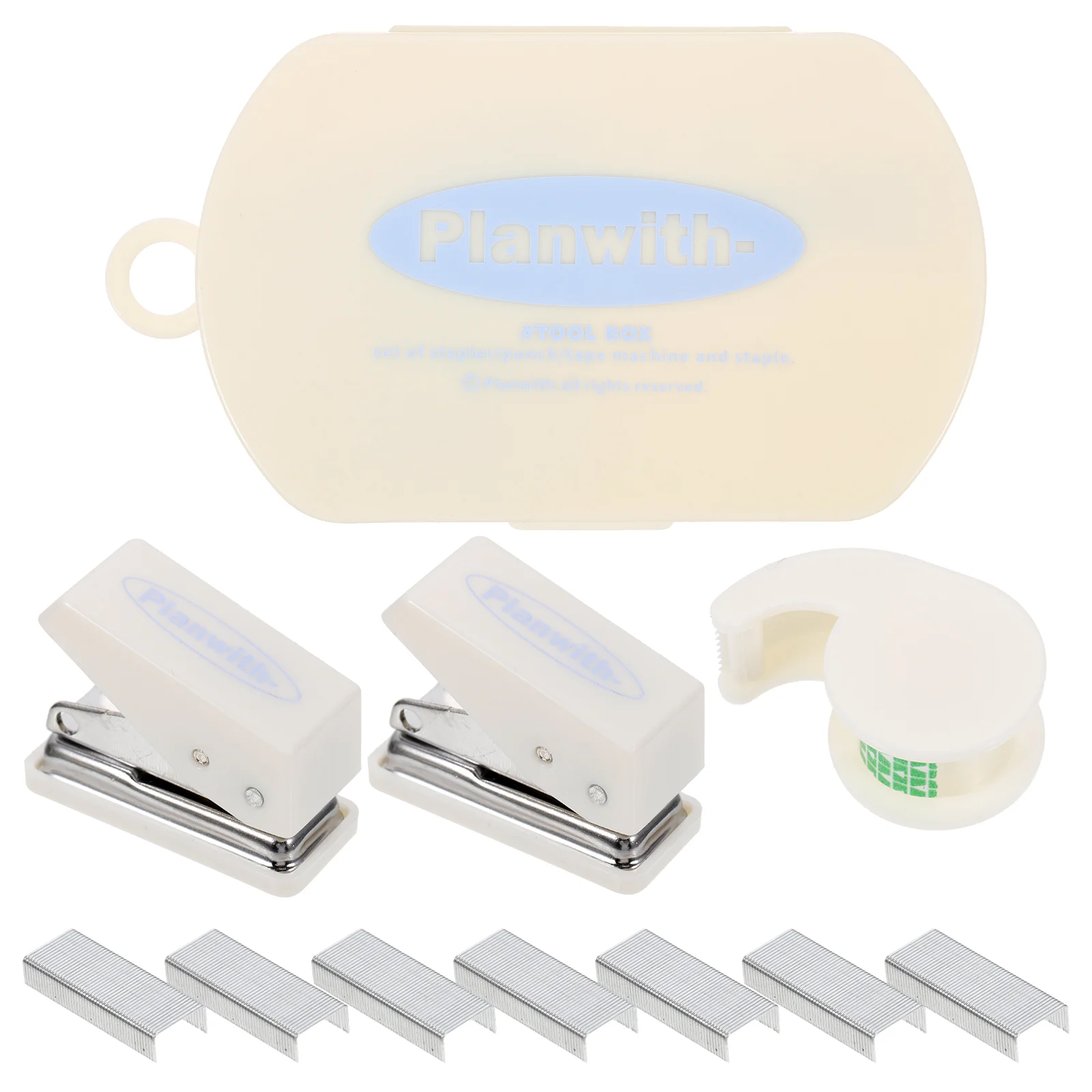 Scrapbooking Desk Accessory Kits Desktop Stapler Hole Punch Tape Dispenser Office Supplies Set Office Home Stationery Gift Blue
Scrapbooking Desk Accessory Kits Desktop Stapler Hole Punch Tape Dispenser Office Supplies Set Office Home Stationery Gift Blue