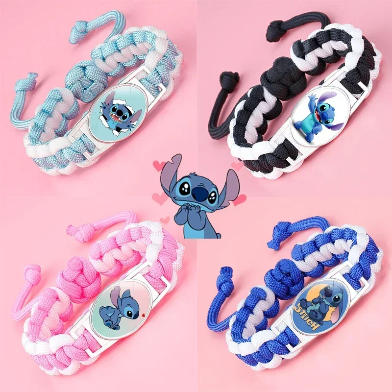 Disney Cartoon Lilo & Stitch Bracelet Printed Jewelry Anime Figures Stitch Cute Toys for Boys Girls Christmas Party Gift
Disney Cartoon Lilo & Stitch Bracelet Printed Jewelry Anime Figures Stitch Cute Toys for Boys Girls Christmas Party Gift