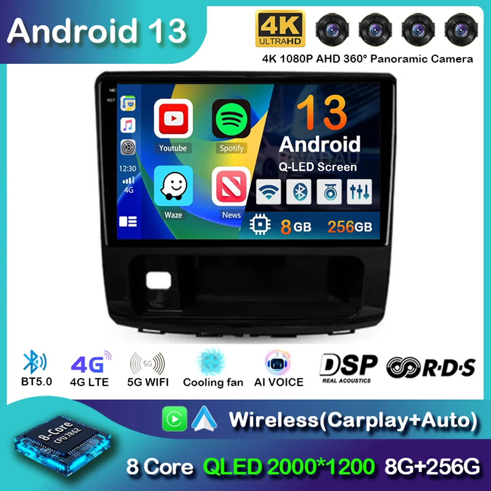 Android 13 Carplay Auto для GREAT WALL для Haval H9 2014 2015-2020 навигация GPS мультимедийный плеер стерео 2Din головное устройство Dsp
Android 13 Carplay Auto для GREAT WALL для Haval H9 2014 2015-2020 навигация GPS мультимедийный плеер стерео 2Din головное устройство Dsp