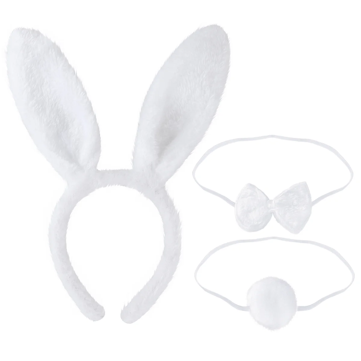 

Adult And Children Costume Set TINKSKY Kids Adult Rabbit Bunny Ears Headband Bow Ties Tail Set Easter Party Cosplay Costume