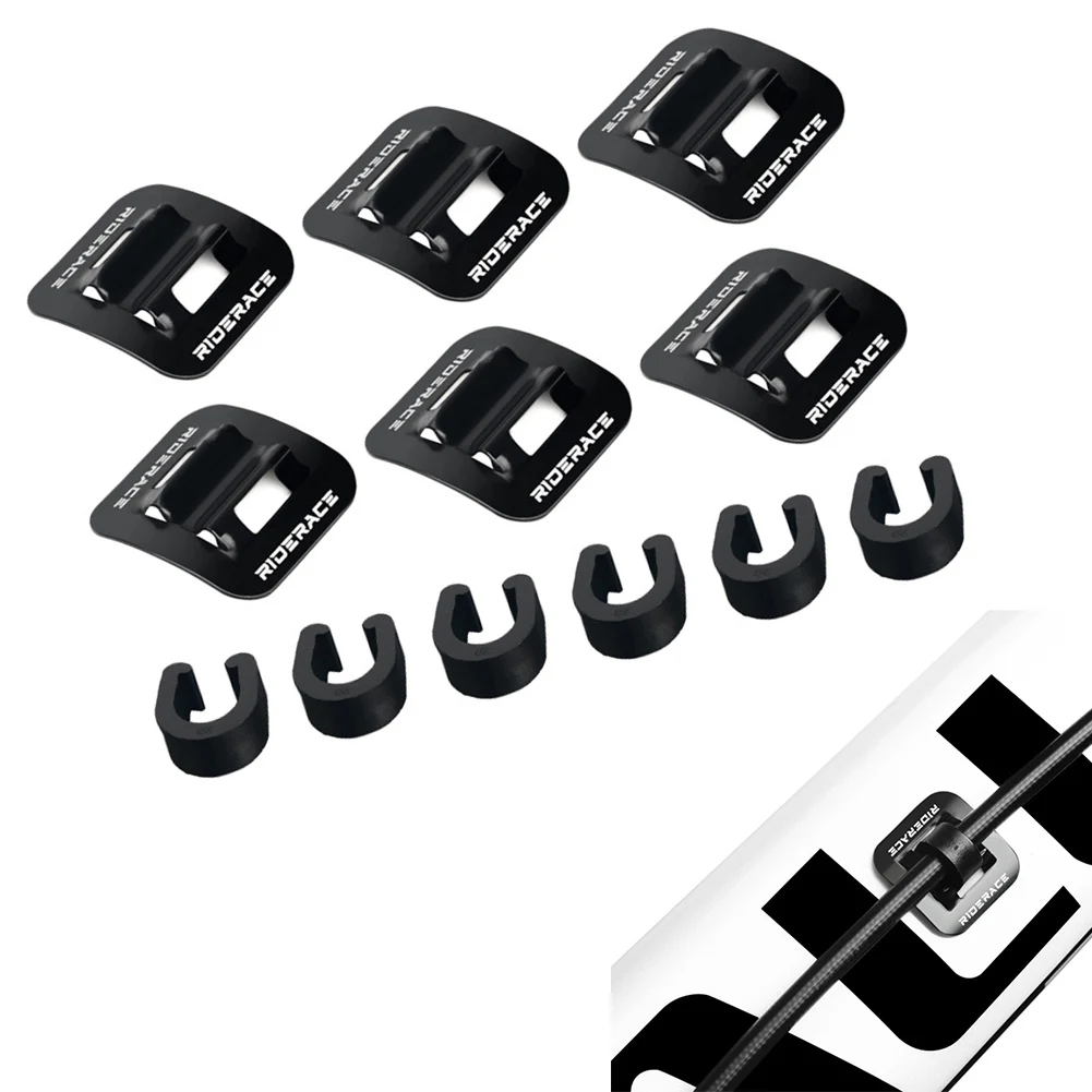 Clamps Bicycle C Clips Bike Accessories C Clips Guide Wire Clips Wire Holder 6Pcs Aluminum Alloy MTB Road Bike 
Clamps Bicycle C Clips Bike Accessories C Clips Guide Wire Clips Wire Holder 6Pcs Aluminum Alloy MTB Road Bike