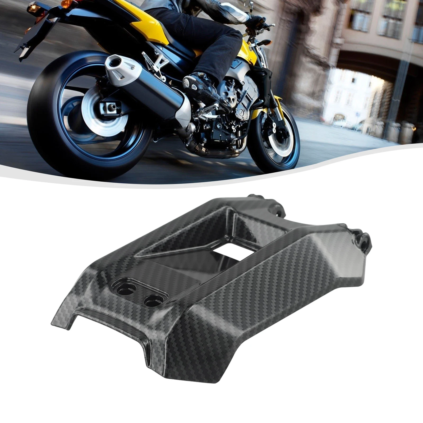 

Carbon Fiber Motorbike Battery Guard Protector Cover For SurRon Light Bee SX Perfect Aftermarket Replacements Easy Installation