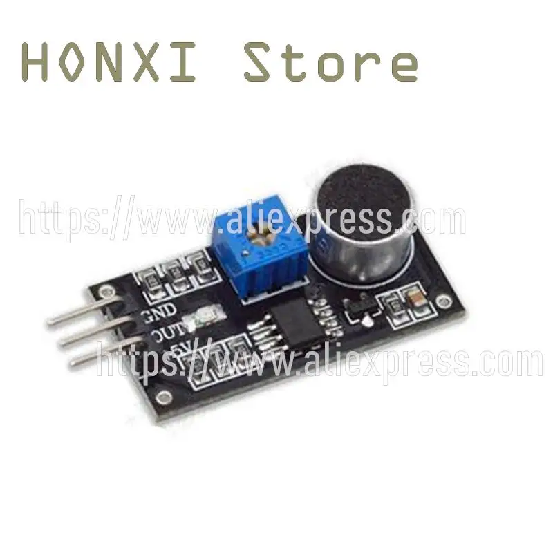 2PCS Electronic building blocks voice acoustic sensor detection module high sensitive analog sound
2PCS Electronic building blocks voice acoustic sensor detection module high sensitive analog sound