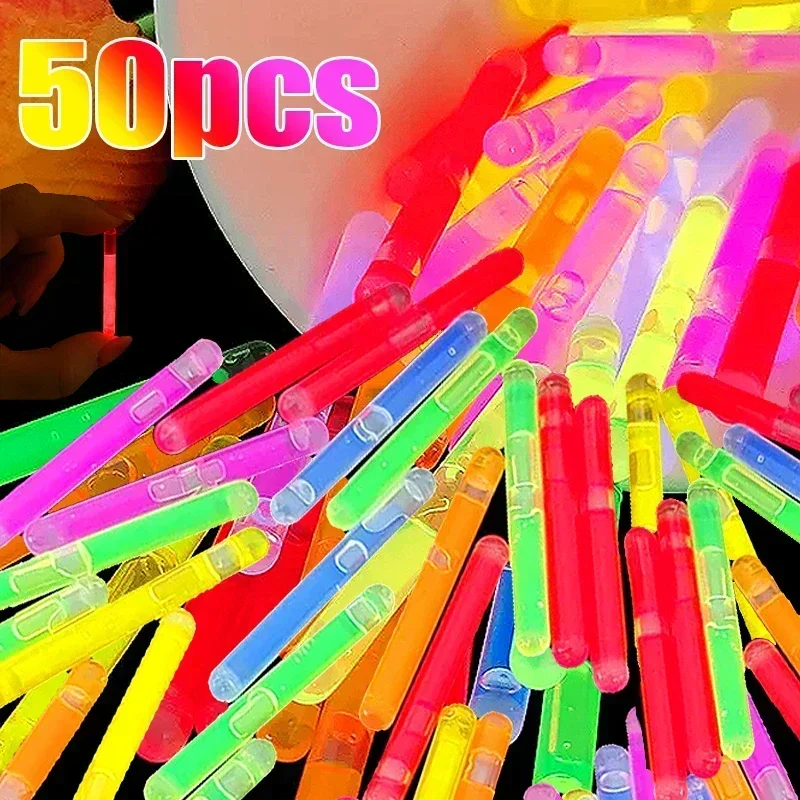 50/20/10Pcs Glowing Stick Bright Colorful Sticks Party Favors Halloween Wedding Christmas Birthdays Lighting Decoration Supply
50/20/10Pcs Glowing Stick Bright Colorful Sticks Party Favors Halloween Wedding Christmas Birthdays Lighting Decoration Supply