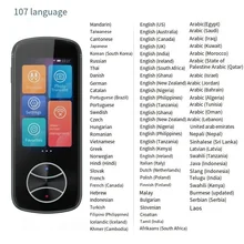 V10 107 Languages Two-Way Real-Time Translation WiFi/Offline Touch Screen Translator Real-Time Smart Voice Photo Translator
V10 107 Languages Two-Way Real-Time Translation WiFi/Offline Touch Screen Translator Real-Time Smart Voice Photo Translator