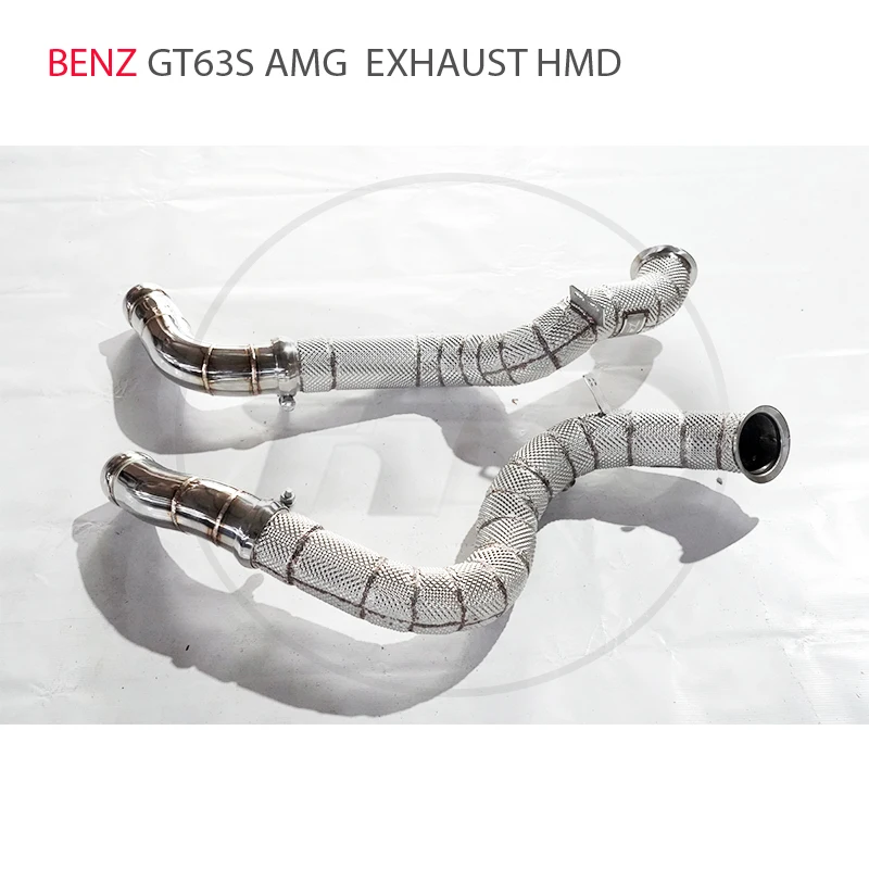 HMD Car Accessories Exhaust Manifold for Mercedes Benz GT63S AMG With Catalytic Converter Peformance Downpipe
HMD Car Accessories Exhaust Manifold for Mercedes Benz GT63S AMG With Catalytic Converter Peformance Downpipe