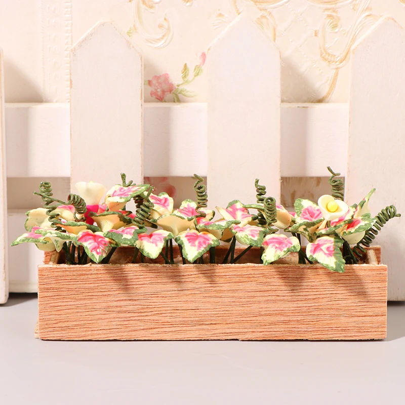 1:12 Dollhouse Miniature Flower Bushes Potted Plant Flower Bed Flower Bonsai Model Garden Home Decor Doll House Accessories
1:12 Dollhouse Miniature Flower Bushes Potted Plant Flower Bed Flower Bonsai Model Garden Home Decor Doll House Accessories