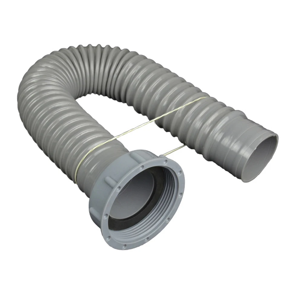 58mm Kitchen Sink Drain Pipe Flexible Washbasin Drainage Connection Hose Waste Water Pipe 40/60/80/100/120cm
58mm Kitchen Sink Drain Pipe Flexible Washbasin Drainage Connection Hose Waste Water Pipe 40/60/80/100/120cm