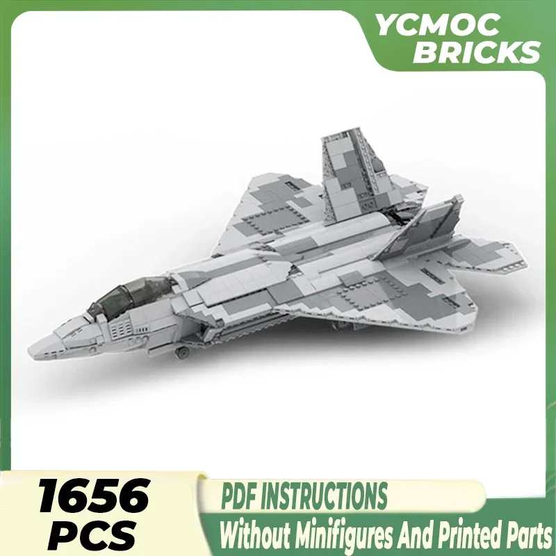 Military Model Moc Building Bricks F-22 Raptor 1:34 Fighter Technology Modular Blocks Gifts Christmas Toys DIY Sets Assembly
Military Model Moc Building Bricks F-22 Raptor 1:34 Fighter Technology Modular Blocks Gifts Christmas Toys DIY Sets Assembly