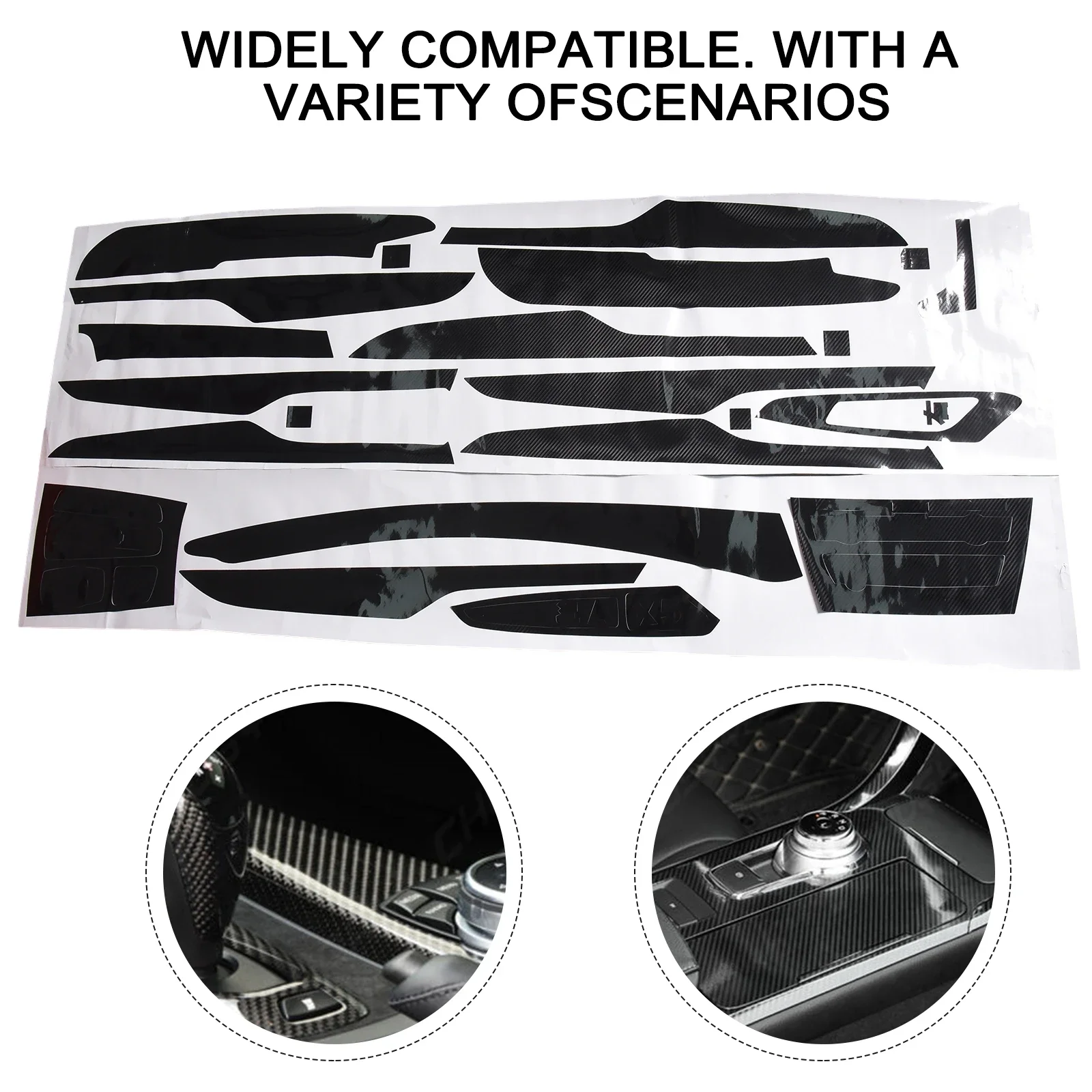 For BMW F15 2014-2018 Interior Stickers Carbon Fiber Glossy Modern Style For Right-hand Drive Special Film 1Set
For BMW F15 2014-2018 Interior Stickers Carbon Fiber Glossy Modern Style For Right-hand Drive Special Film 1Set