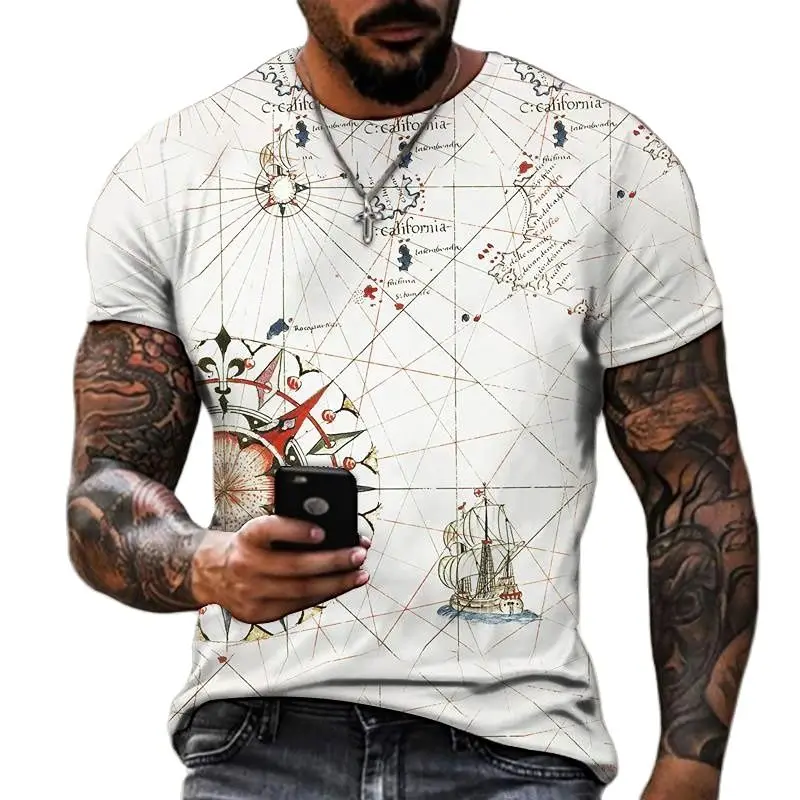 2023 Summer trend men's t-shirt 3d printing fashion sports o-neck oversized casual all-match breathable short-sleeved top 6XL
2023 Summer trend men's t-shirt 3d printing fashion sports o-neck oversized casual all-match breathable short-sleeved top 6XL