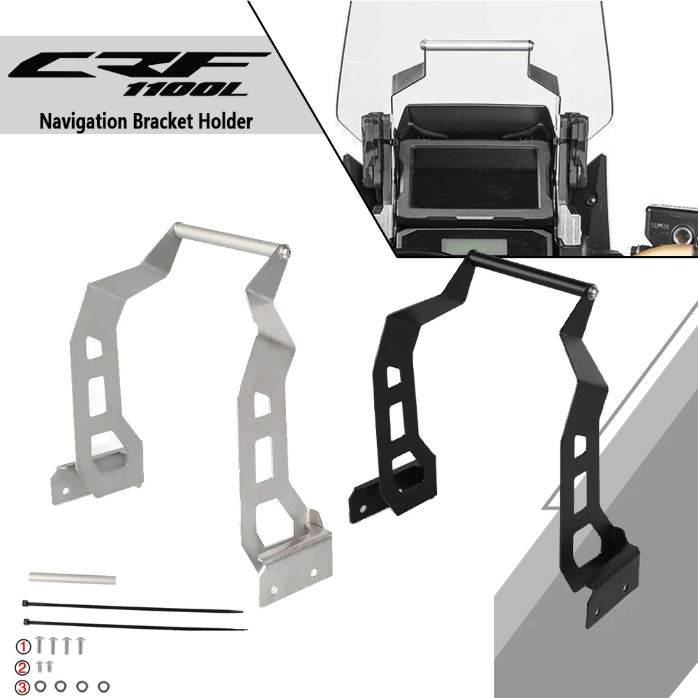 

Motorcycle 2020 mobile support Stand Phone Holder GPS Navigaton Plate Bracket For HONDA CRF1100L AFRICA TWIN CRF 1100 ADVENTURE