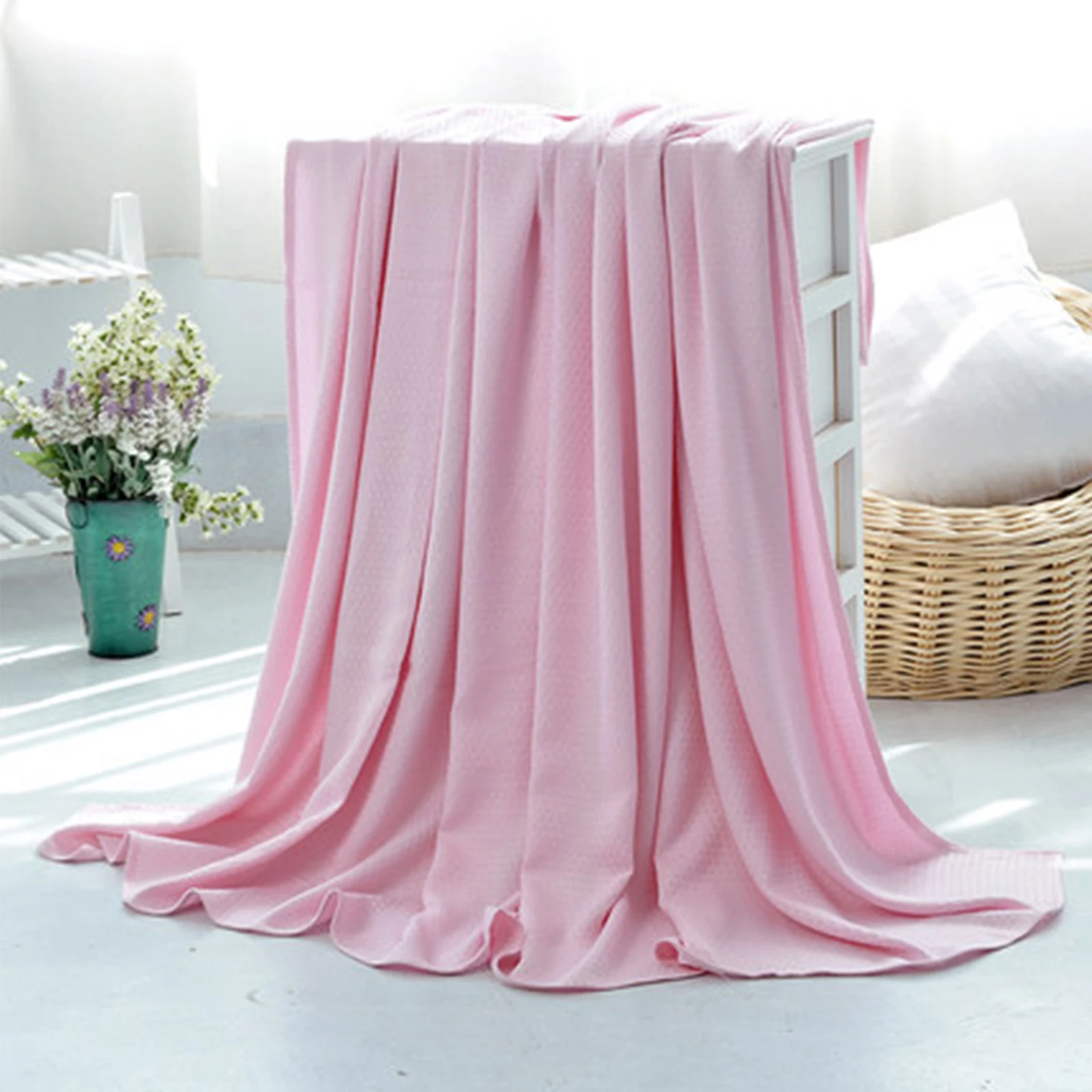 Bamboo Fiber Blanket Soft Adult Bed Sofa Cover Warm Smooth Bedroom Air Conditioning Blanket Summer Cool Blanket
Bamboo Fiber Blanket Soft Adult Bed Sofa Cover Warm Smooth Bedroom Air Conditioning Blanket Summer Cool Blanket
