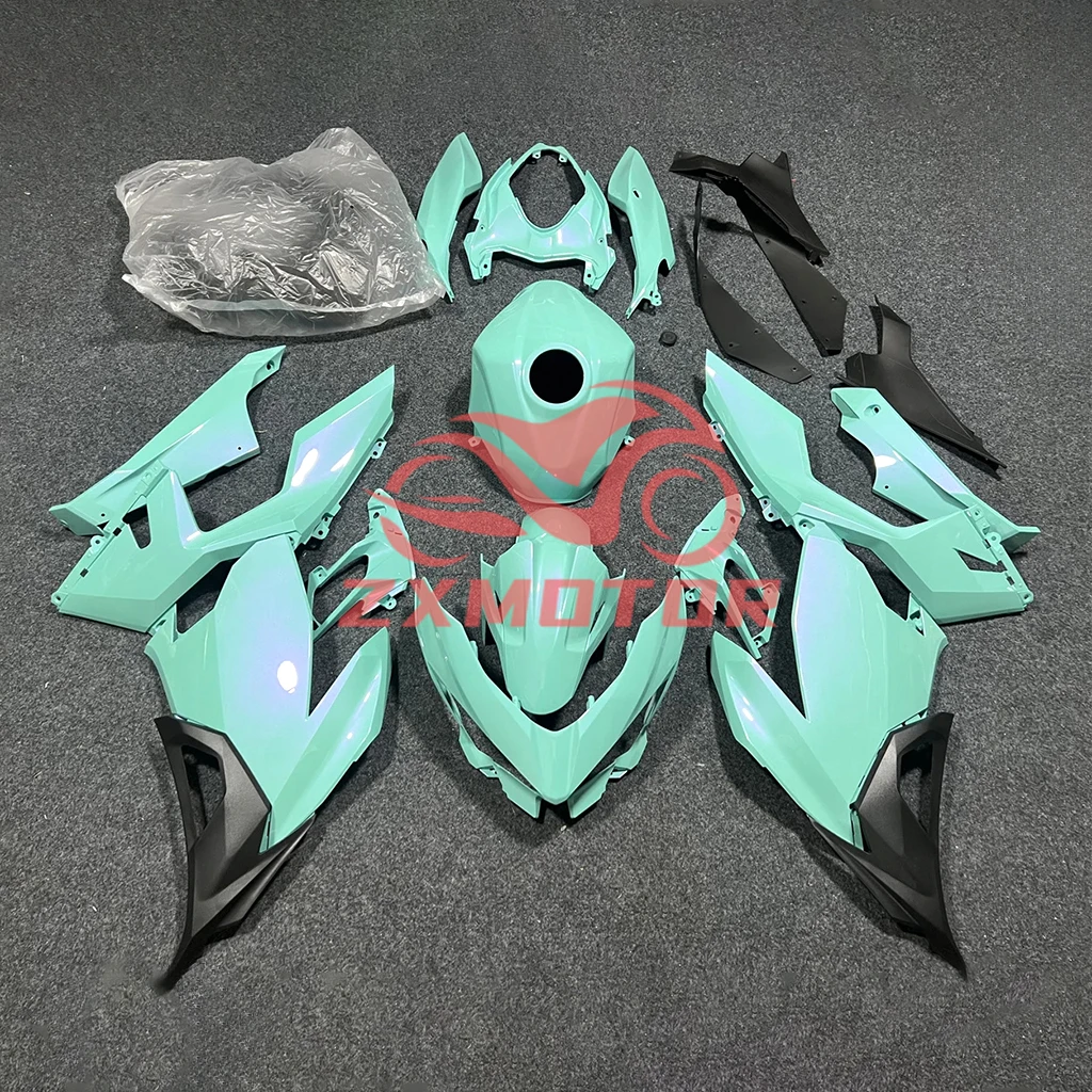 Обтекатели для KAWASAKI NINJA400R 18 19 20 21 22 23 24, ZX 4R 2018 2019 2020 2021 2022-2024, комплект обтекателей для мотоцикла
Обтекатели для KAWASAKI NINJA400R 18 19 20 21 22 23 24, ZX 4R 2018 2019 2020 2021 2022-2024, комплект обтекателей для мотоцикла