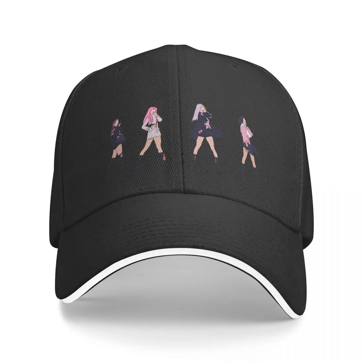 

Black pink How you like that Baseball Cap Sunhat Hat Man For The Sun Fishing Hat Christmas Hat Hat For Women Men'S