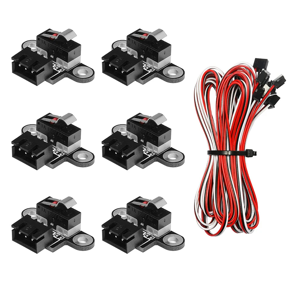 6PCS Micro Limit Switches with 1M 3 Pin Cable for 3018-PROVer/3018-MX3/3018-PROVer Mach3
6PCS Micro Limit Switches with 1M 3 Pin Cable for 3018-PROVer/3018-MX3/3018-PROVer Mach3