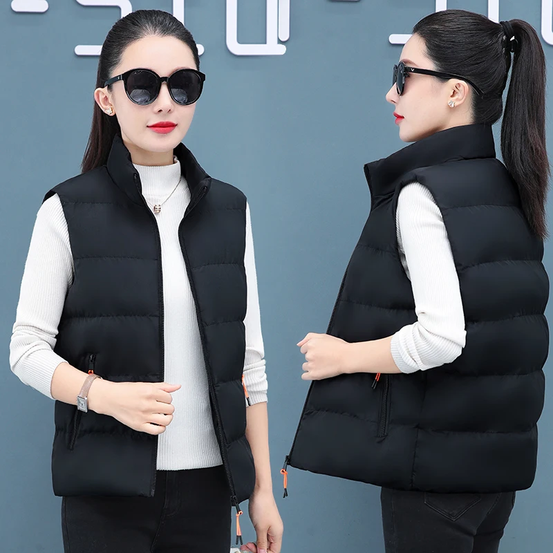 Women'S Autumn And Winter Fashion Versatile Down Cotton Coat New Female Korean Version Loose Warm Vest Sleeveless Waistcoat
Women'S Autumn And Winter Fashion Versatile Down Cotton Coat New Female Korean Version Loose Warm Vest Sleeveless Waistcoat