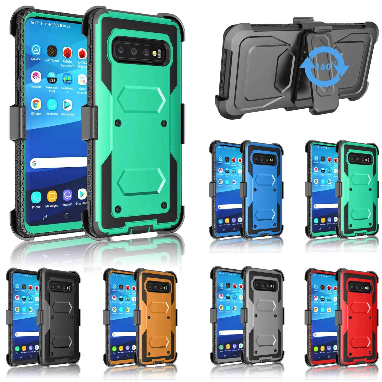 3 in 1Heavy Tough Rugged Armor Shockproof Shockproof Armor Clip Holster Stand Case For LG G8 LG V60 ThinQ+Tempered Glass
3 in 1Heavy Tough Rugged Armor Shockproof Shockproof Armor Clip Holster Stand Case For LG G8 LG V60 ThinQ+Tempered Glass