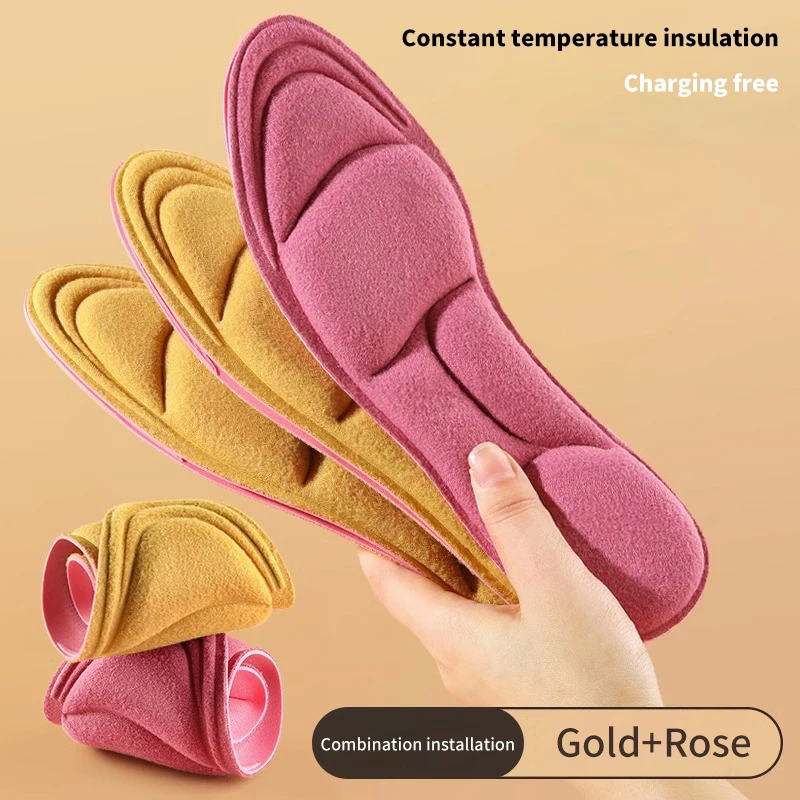 1 Pair Warm Sports Shoes Inserts For Women Men Winter Fur Self Heating Insoles Foot Thermal Thicken Insole Memory Foam Shoe Pads
1 Pair Warm Sports Shoes Inserts For Women Men Winter Fur Self Heating Insoles Foot Thermal Thicken Insole Memory Foam Shoe Pads