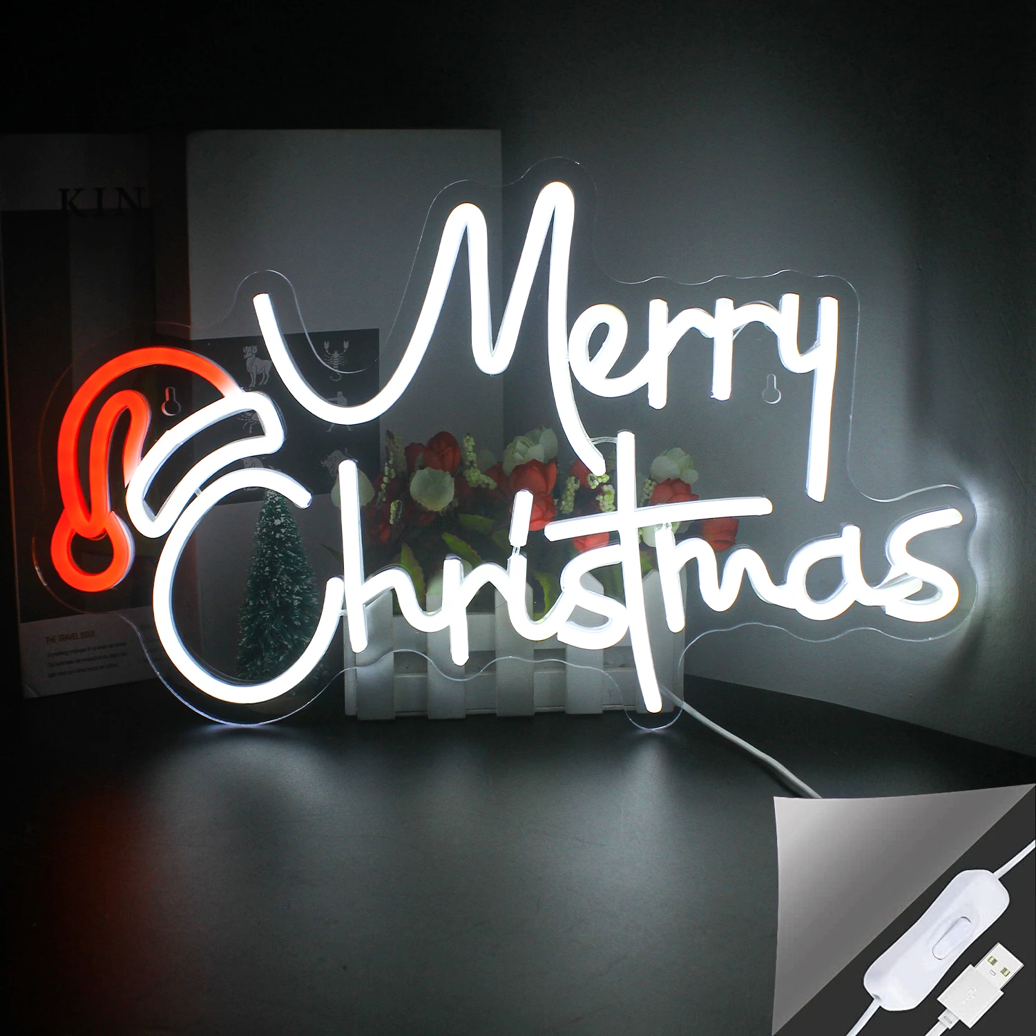 Ineonlife Neon Light Christmas Decoration Bright Wall Art Led Room Luminous Signs Home Living Room Personaliz Personalized Gift
Ineonlife Neon Light Christmas Decoration Bright Wall Art Led Room Luminous Signs Home Living Room Personaliz Personalized Gift