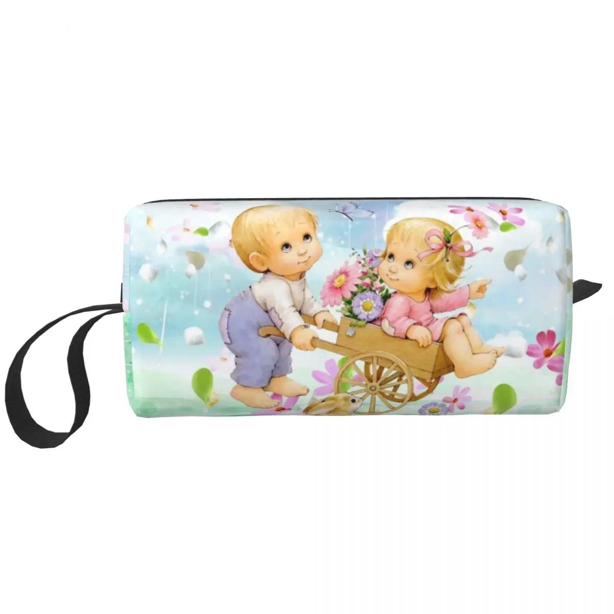 Kawaii Angel дорожная Сумочка для туалетных принадлежностей, Женская Эстетическая косметичка для макияжа, сумки для хранения красоты, набор для Хранения Туалетных Принадлежностей 
Kawaii Angel дорожная Сумочка для туалетных принадлежностей, Женская Эстетическая косметичка для макияжа, сумки для хранения красоты, набор для Хранения Туалетных Принадлежностей