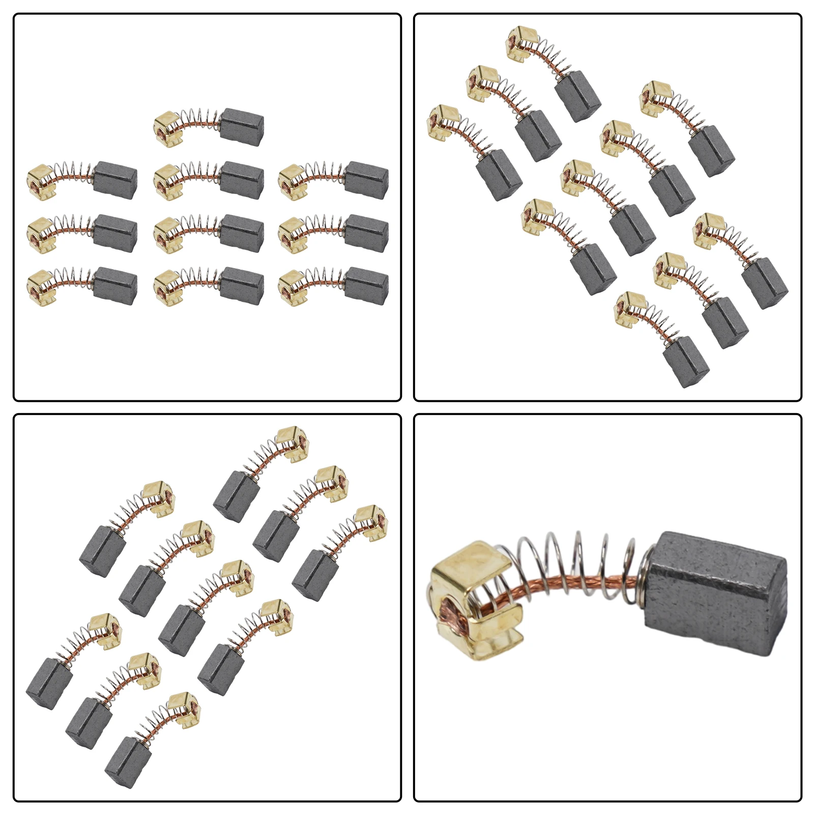 10pcs Carbon Brushes 5*8*11mm Replacement Parts For Makita CB57 CB64 CB85 191627-8 6510B-2 8410B GV5000 9035SB Power Tool Parts
10pcs Carbon Brushes 5*8*11mm Replacement Parts For Makita CB57 CB64 CB85 191627-8 6510B-2 8410B GV5000 9035SB Power Tool Parts