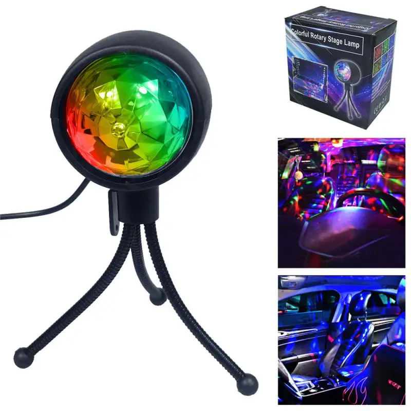 

For Outdoor And Indoor DJ Show Party Lamp LED Stage Light Projector Disco Lamp With Voice Control Sound Party Lights